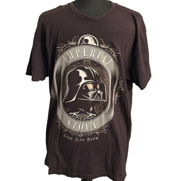 Star Wars Darth Vader Imperial Stout Short Sleeve T-Shirt Men's‎ Size Medium - Picture 1 of 6